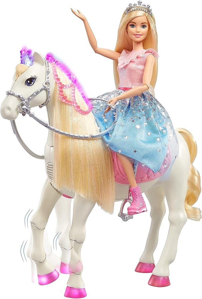Лошадки принцессы. Кукла Mattel Barbie приключения принцессы, с лошадью, gml79. Кукла Barbie Princess Adventure на лошади, gml79.