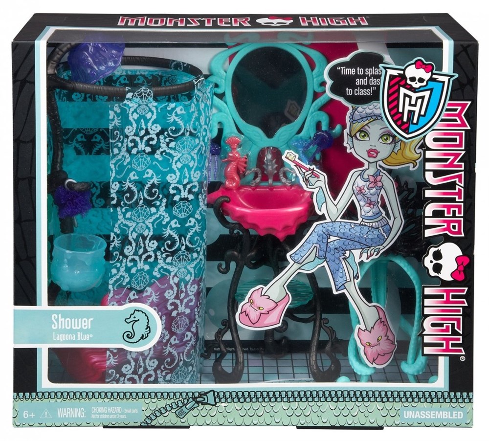 Фестиваль Кукол - Игровой набор MONSTER HIGH - Душ Лагуны Блю