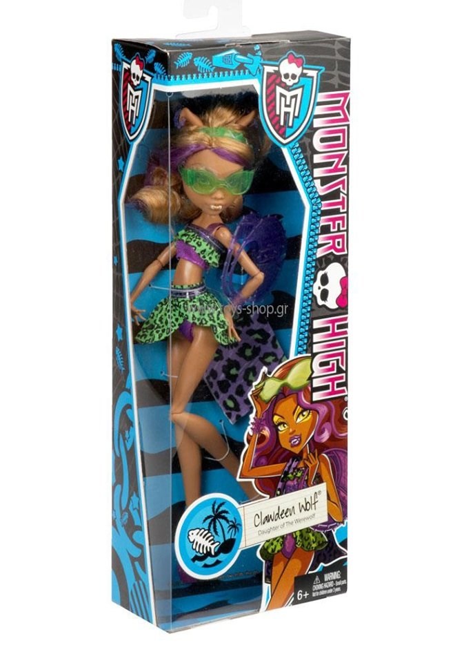 Кукла MONSTER HIGH В купальнике - Клодин Вульф