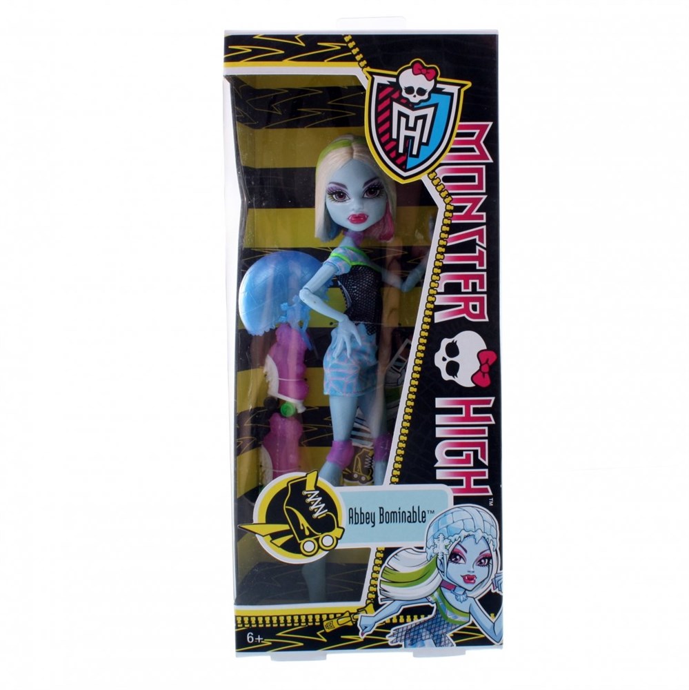 Кукла MONSTER HIGH Роликовый лабиринт - Эбби Боминэйбл