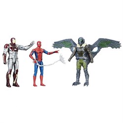 Набор из 3 фигурок Человек паук, Железный человек и Стервятник - Marvel Legends, Hasbro - фото 10023