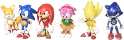 Набор из 6 фигурок Sonic The Hedgehog - фото 10073