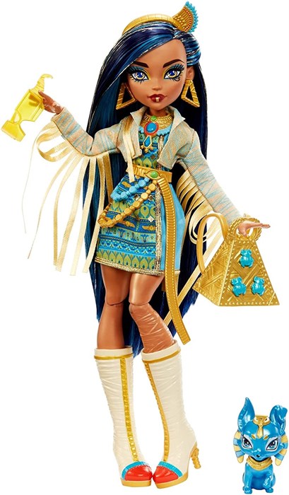 Кукла MONSTER HIGH Basic Generation 3 – Клео де Нил Поколение 3 - фото 11874