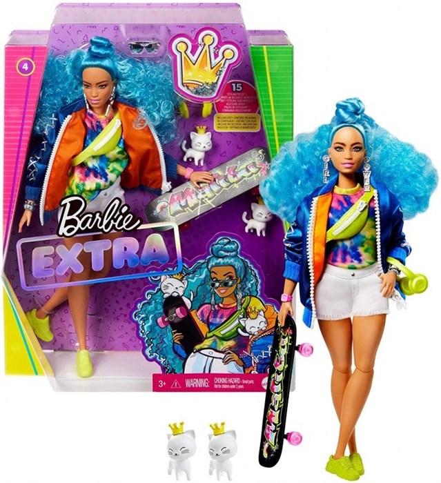 Кукла Barbie Extra #4 - Барби Экстра #4 - фото 12391
