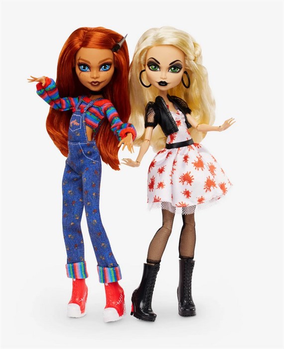 Куклы MONSTER HIGH Skullector 2023 - Chucky and Tiffany Doll - фото 12976