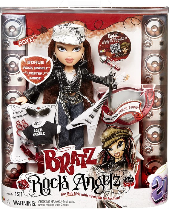 Кукла Рокси из Братц ангелы рока 20 лет, Bratz Rock Angelz Roxxi Special Edition - фото 13151