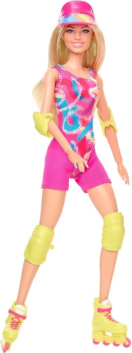 Кукла Barbie The Movie - Марго Робби в роли Барби в стиле ретро на роликовых коньках - фото 14104
