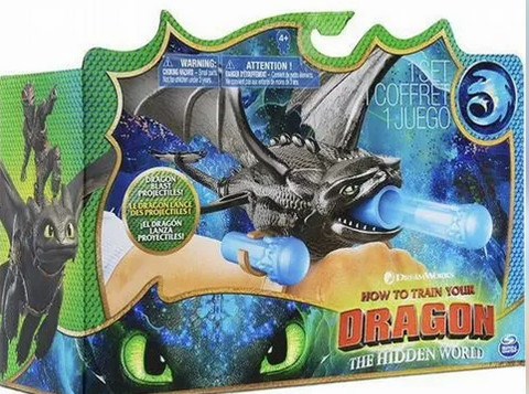 Игровой набор Dreamworks Dragons Как приручить дракона - бластер Беззубик 6045115 - фото 14433
