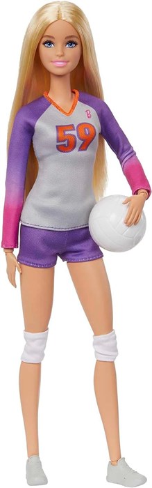 Кукла Barbie Made to Move Career Volleyball - Барби Волейболистка 8765 - фото 15157