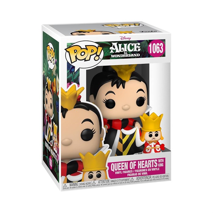 Фигурка Funko Pop! Disney: Alice in Wonderland 70th - Queen with King 8862 - фото 15983