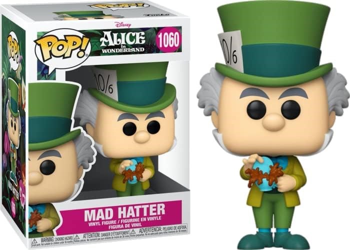 Фигурка Funko Pop! Disney: Alice in Wonderland 70th - Mad Hatter 8861 - фото 15987