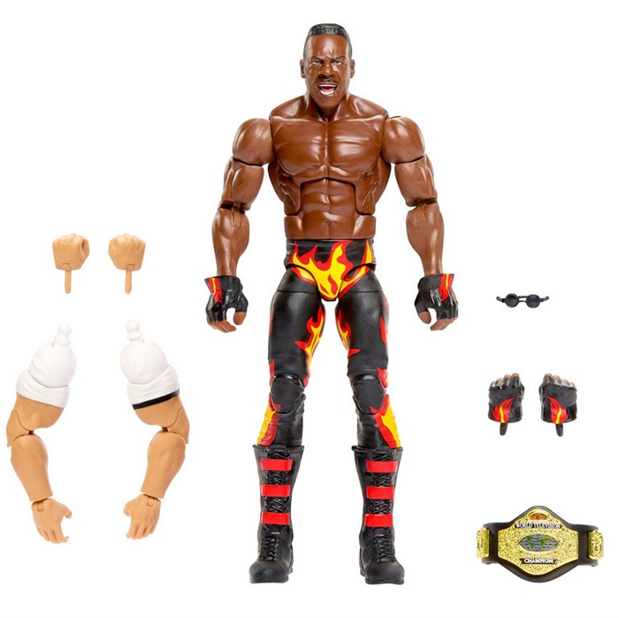 Фигурка WWE Elite Collection Action Figures Monday Night War Booker T 8948 - фото 16514