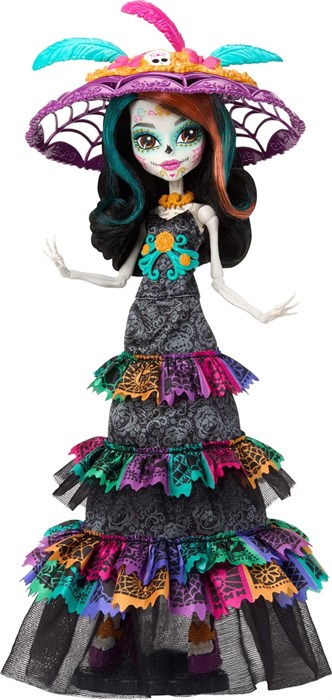 Кукла Monster High Skelita Calaveras Día De Muertos 2024 Howliday 9018