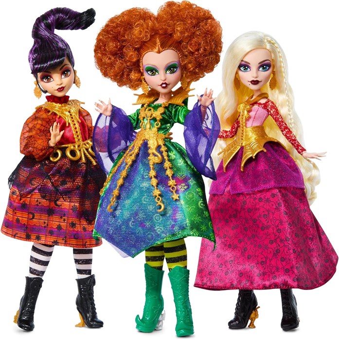 Куклы Monster High Skullector Disney Hocus Pocus Sanderson Sisters 9023