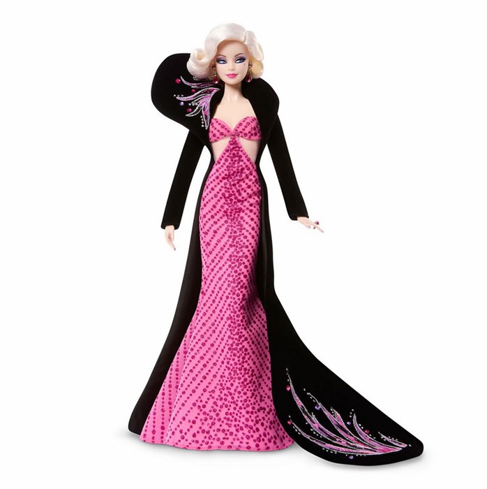 Кукла Barbie Bob Mackie Pink Glamor Doll 9049