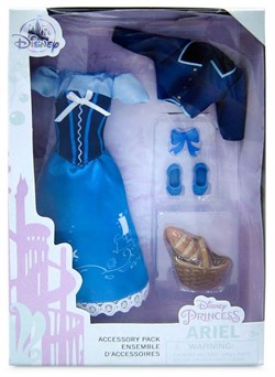 Disney Princess комплект одежды и обуви Ариэль - фото 4521
