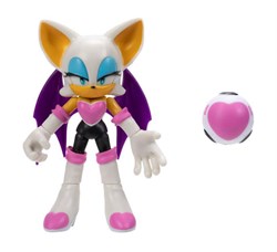 Игрушка Sonic The Hedgehog - Руж с сердечком-бомбой, Jakks Pacific (10см) - фото 5842
