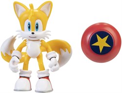 Игрушка Sonic The Hedgehog - Тейлз со звездочкой, Jakks (10см) - фото 5871