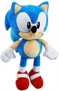 Игрушка Sonic The Hedgehog SEGA - плюшевый Ежик Соник (28см) - фото 5889