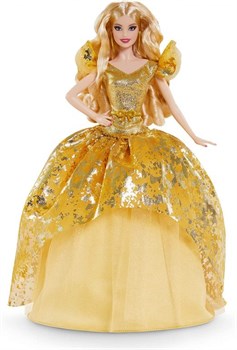 Кукла Barbie 2020 Holiday - Блондинка - фото 6105