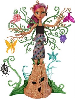 Кукла MONSTER HIGH Садовые монстры - Триза Торнвиллоу (38 см) - фото 8917