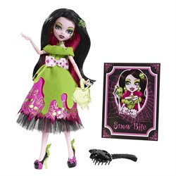 Кукла MONSTER HIGH Страшные сказки - Дракулаура - Белоснежка 3171 - фото 9024