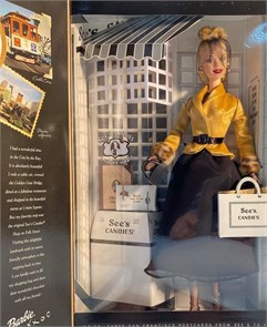 {{photo.Alt || photo.Description || 'Кукла Barbie I Left My Heart in San Francisco See&#39;s Candies, Барби я оставила свое сердце в Сан-Франциско'}}