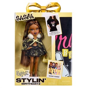 Кукла Bratz Stylin’ Birthdayz Doll - Sasha 9175