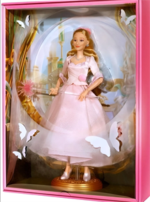 {{photo.Alt || photo.Description || 'Кукла коллекционная Mattel Wicked: For Good Collector Глинда шарнирная 11 точек, по фильму Злая, в коробке-витрине'}}