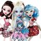 Набор из 3 кукол MONSTER HIGH - Смертельно Прекрасный горошек 4096