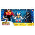 Набор Sonic The Hedgehog из 3 фигурок: Доктор Эггман, Ежик Соник, Металлизированный Соник (10 см) - фото 12960