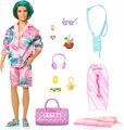 Кукла Barbie Extra Fly - Кен Пляжный Ken Travel Doll with Tropical Outfit 8558