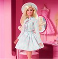 Кукла Barbie The Movie - Марго Робби в роли Барби в клетчатом костюме 8576 - фото 13598