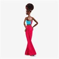 Кукла Barbie Looks - Барби Лукс #14 мулатка, малиновые брюки клеш 8577