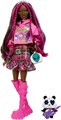 Кукла Барби Экстра #19 афроамериканка с пандой, Barbie Extra Doll HKP93 - фото 14570