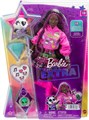 Кукла Барби Экстра #19 афроамериканка с пандой, Barbie Extra Doll HKP93 8684