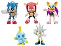 Набор из 5 фигурок Sonic The Hedgehog - Соник, Майти, Руж, Сильвер, Чао (6 см) - фото 14810