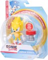 Фигурка Sonic The Hedgehog - Супер Соник с аксессуаром (10см) 8735