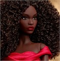 Кукла Barbie Signature Black Barbie by Kitty Black Perkins, в честь 45-летия первой темнокожей Барби 8838