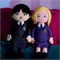 Кукла Уэнсдей мягкая 40 см, Just Play Wednesday Large Plush Doll 8897