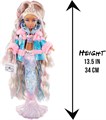 Кукла Mermaze Mermaidz Winter Waves Kishiko Mermaid Doll 8921