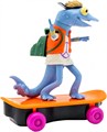 Фигурка Teenage Mutant Ninja Turtles Toy, Mondo Gecko Sewer Shredder Pullback Skateboard 8943 - фото 16483