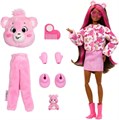 Кукла Barbie Cutie Reveal Care Bears в костюме розового мишки с питомцем и 10 сюрпризами 9008