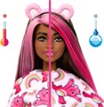 Кукла Barbie Cutie Reveal Care Bears в костюме розового мишки с питомцем и 10 сюрпризами 9008
