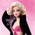 Кукла Barbie Bob Mackie Pink Glamor Doll 9049