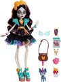Кукла Monster High Skelita Calaveras Doll in Colourful Papel Picado Dress with Dog Candelita 9083