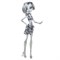 Кукла MONSTER HIGH Побережье Черепа - Френки Штейн стильная черно-белая - фото 8688